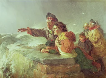 Das fehlende Boot, ca. 1876